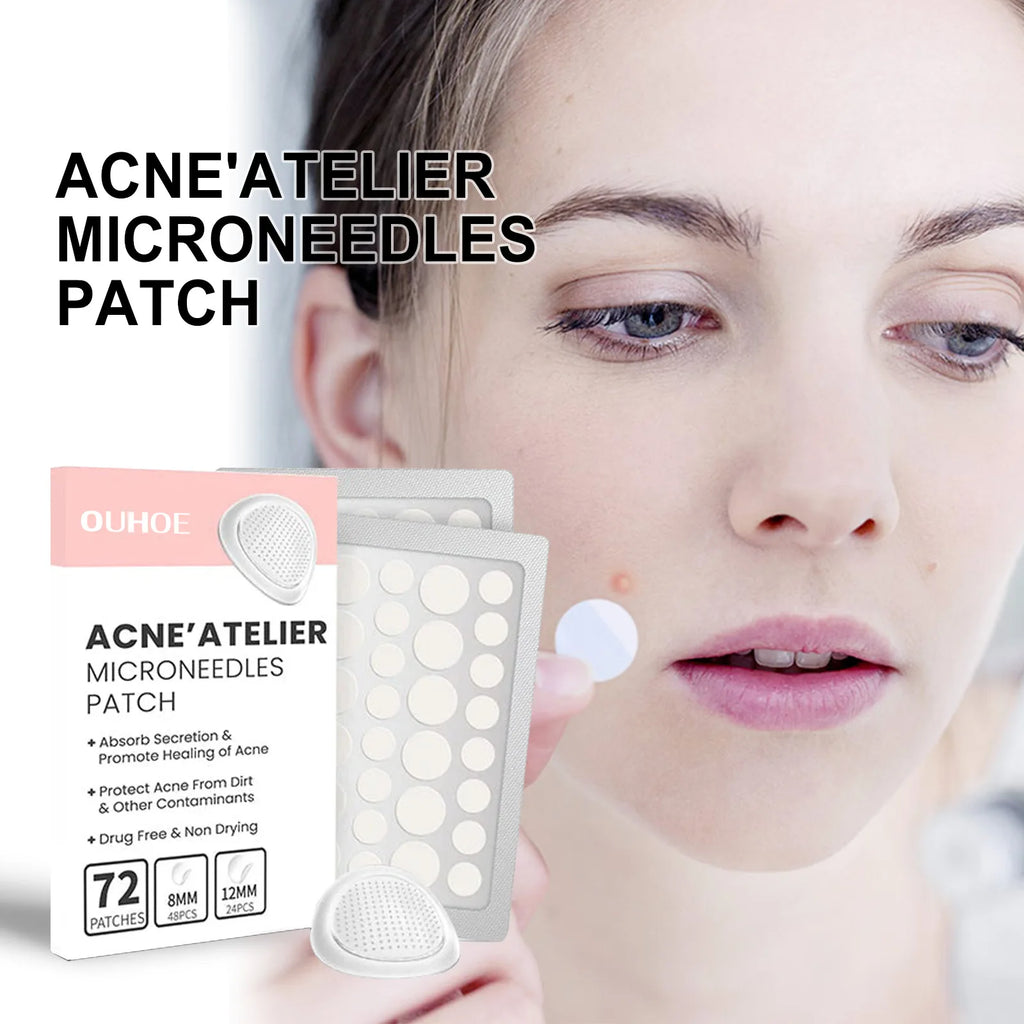 Hydrocolloid Face Patches for Pimples — Targeted Blemish Treatment