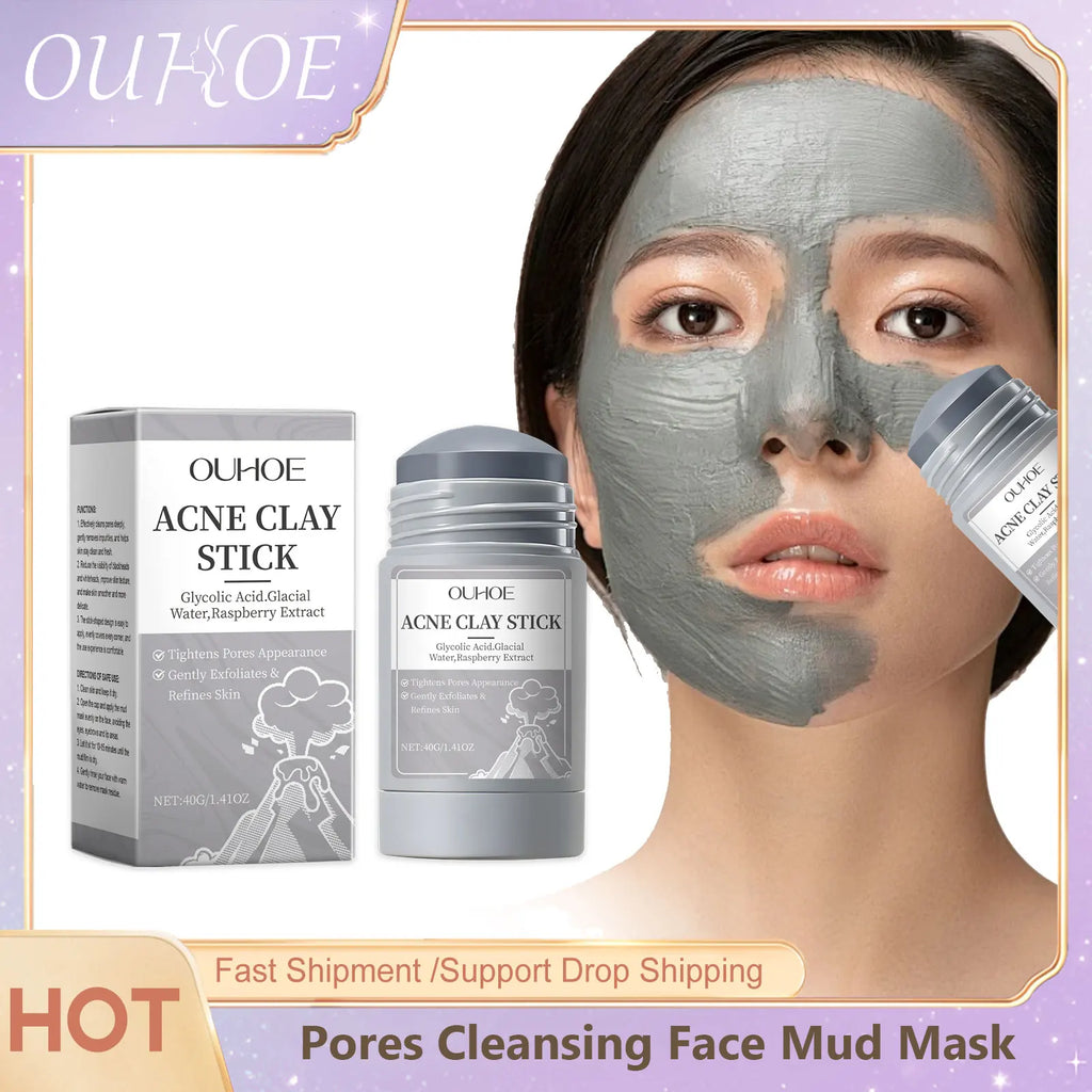 Pore Cleansing Clay Mask — Blackhead Removal & Sebum Control