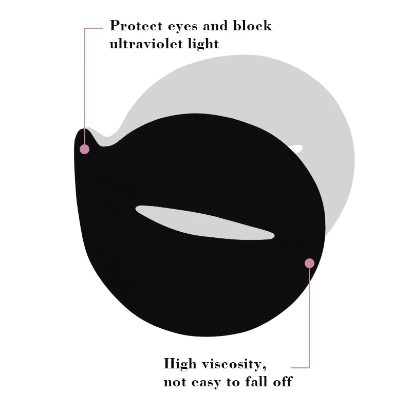 JOMAY UV-Blocking Under-Eye Patches — Lash Extension Protection