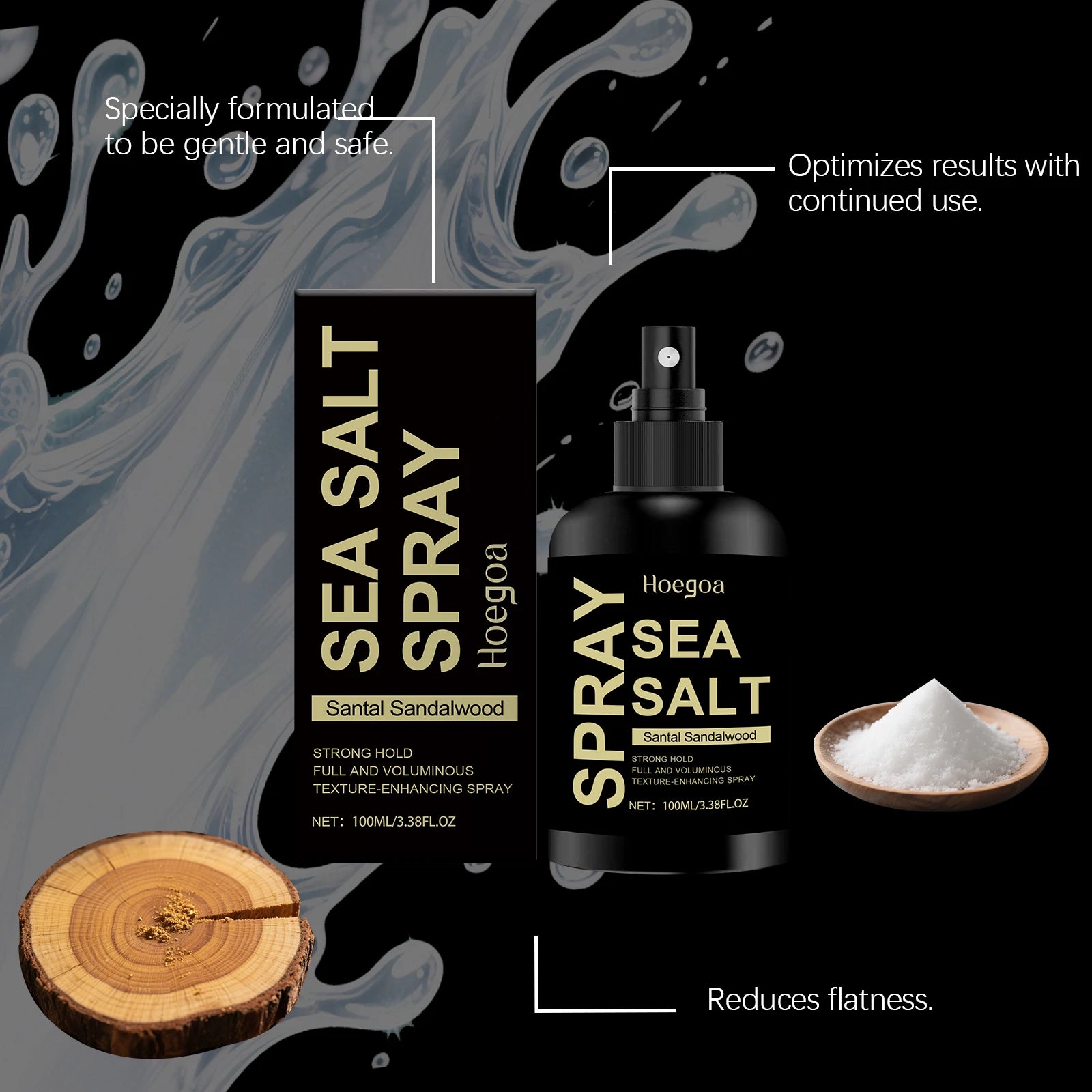 Sea Salt Texture Spray — Beach Wave & Volume, 30ml / 100ml