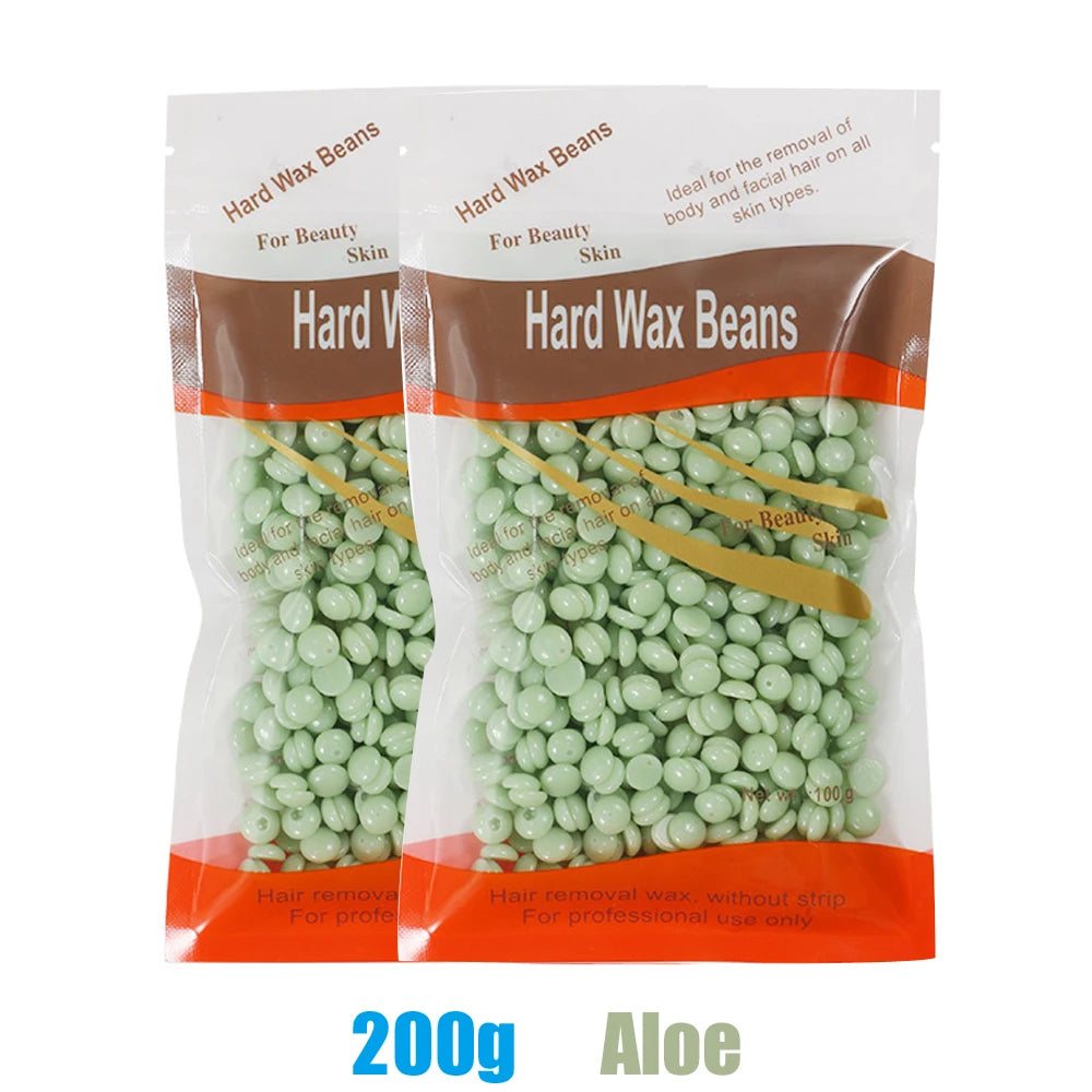 200ml Wax Heater Machine — EU & US Plug, Wax Beans Kit