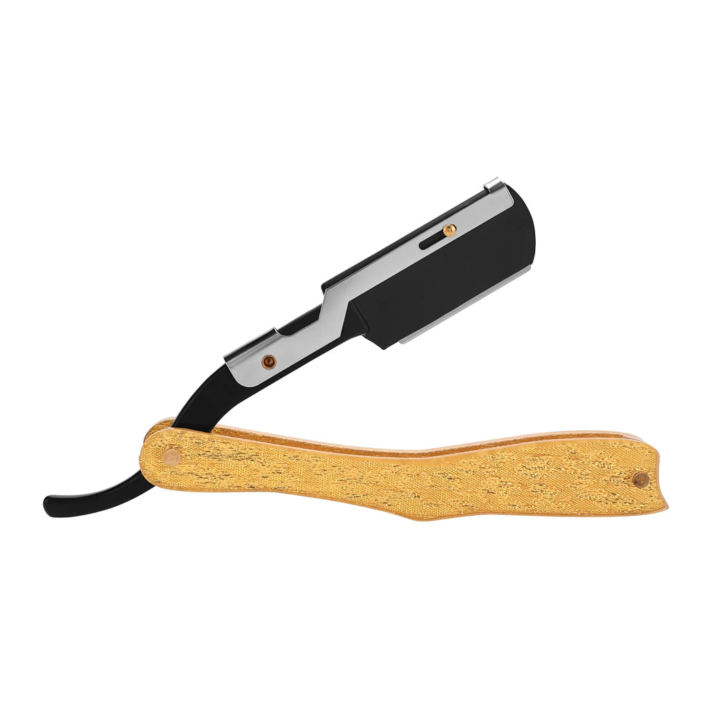 Foldable Straight Razor — Barber Shaving & Contouring