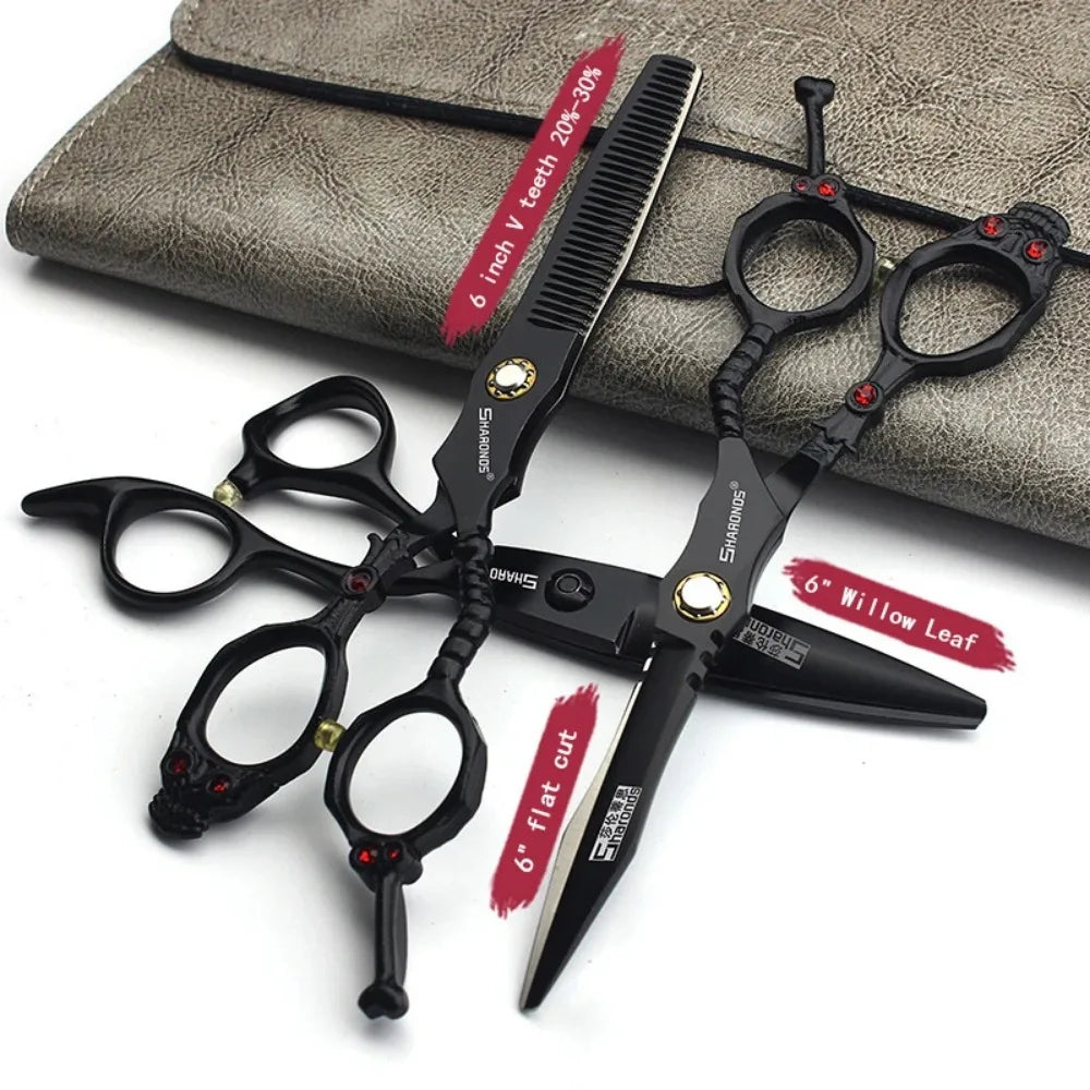 SHARONDS Japan 440C Professional Barber Scissors