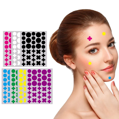 Colorful Pimple Patches 180-Pack — Hydrocolloid Spot Treatment