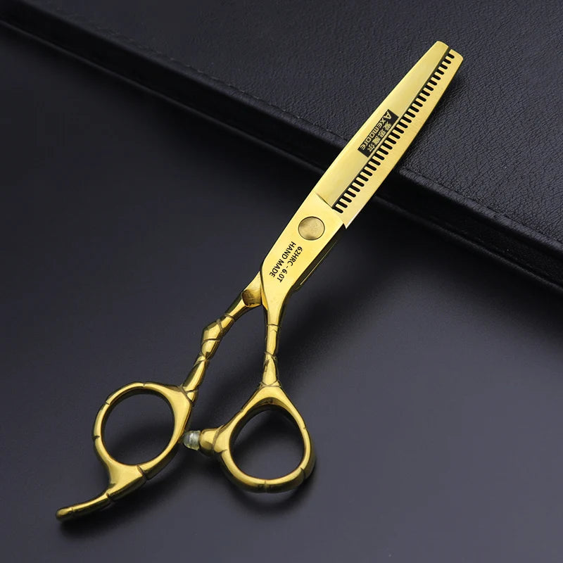 Axemoore 6-Inch Premium Barber Scissors — Cutting & Thinning Sets