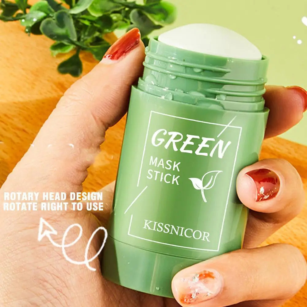 Green Tea Antioxidant Clay Mask Stick — Purifying and Brightening