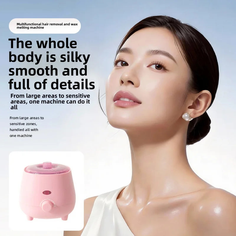 Portable Wax Warmer — 30s Heat, 45min Runtime, EU Plug