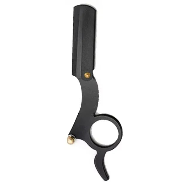 Folding Barber Razor Handle — With Optional Blade Bundle