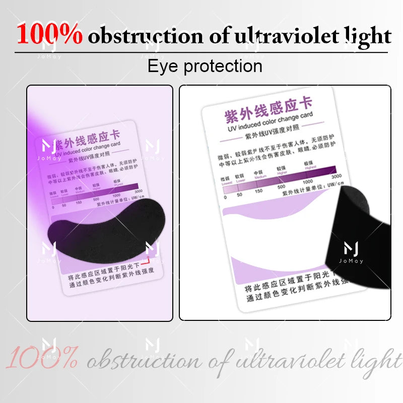 Black Under-Eye Patches for Lash Extensions — 50 Pairs
