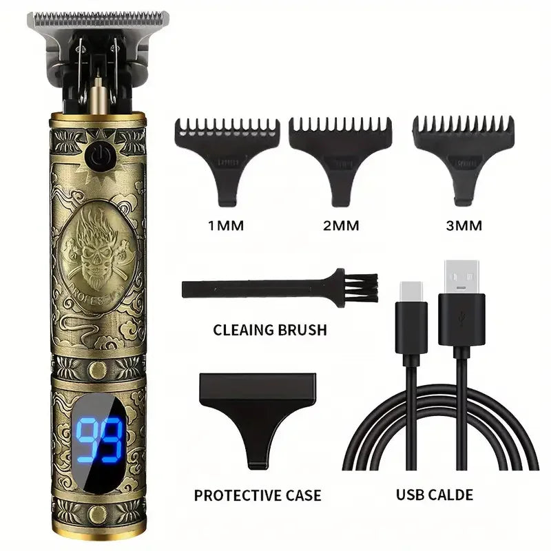 Fairywill T18 Professional Hair Trimmer — 4 Comb Guides