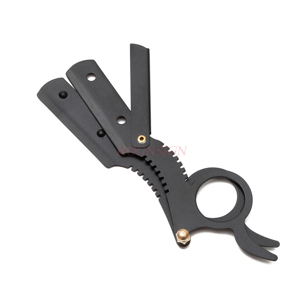 BARBERTOP Colorful Straight Razor — 5 Bold Colors, Replaceable Blade
