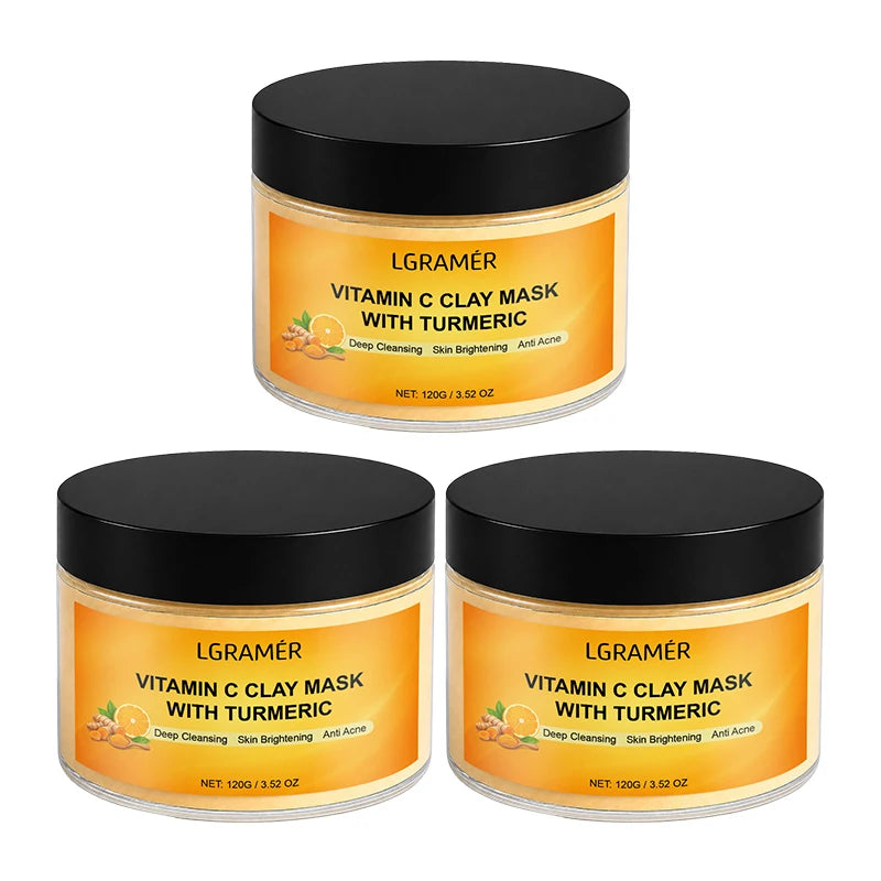 Turmeric Clay Mask 120g — Brightening & Hyperpigmentation Treatment