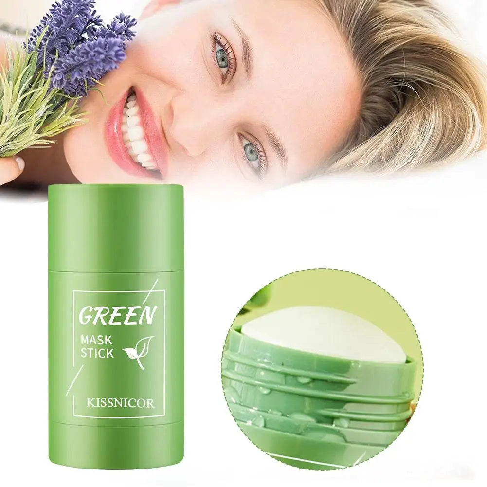 Green Tea Antioxidant Clay Mask Stick — Purifying and Brightening