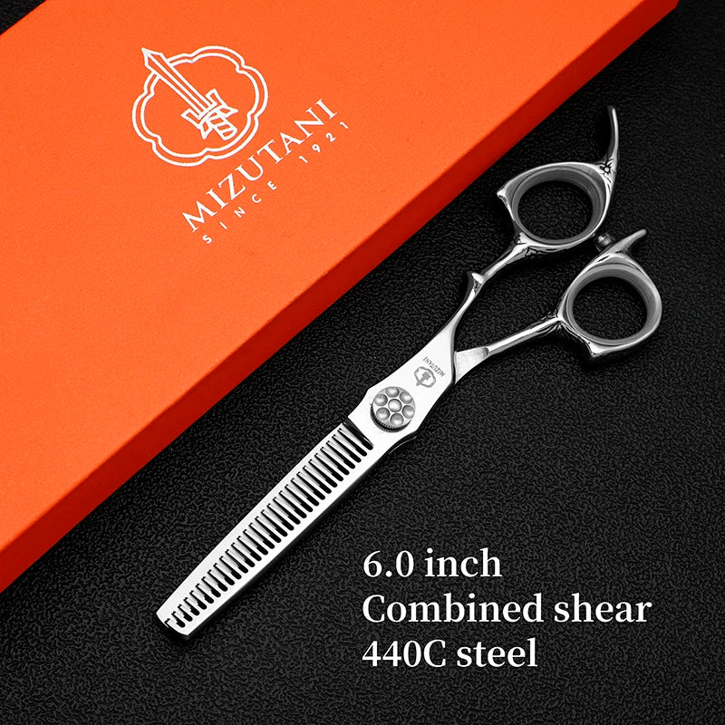 Japan 440C & VG10 Premium Barber Scissors — 6" to 7"