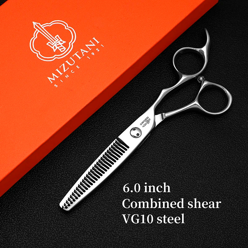 Japan 440C & VG10 Premium Barber Scissors — 6" to 7"