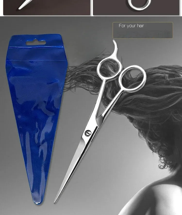 Professional Barber Hair Scissors — 5.5" to 7" Stainless Steel