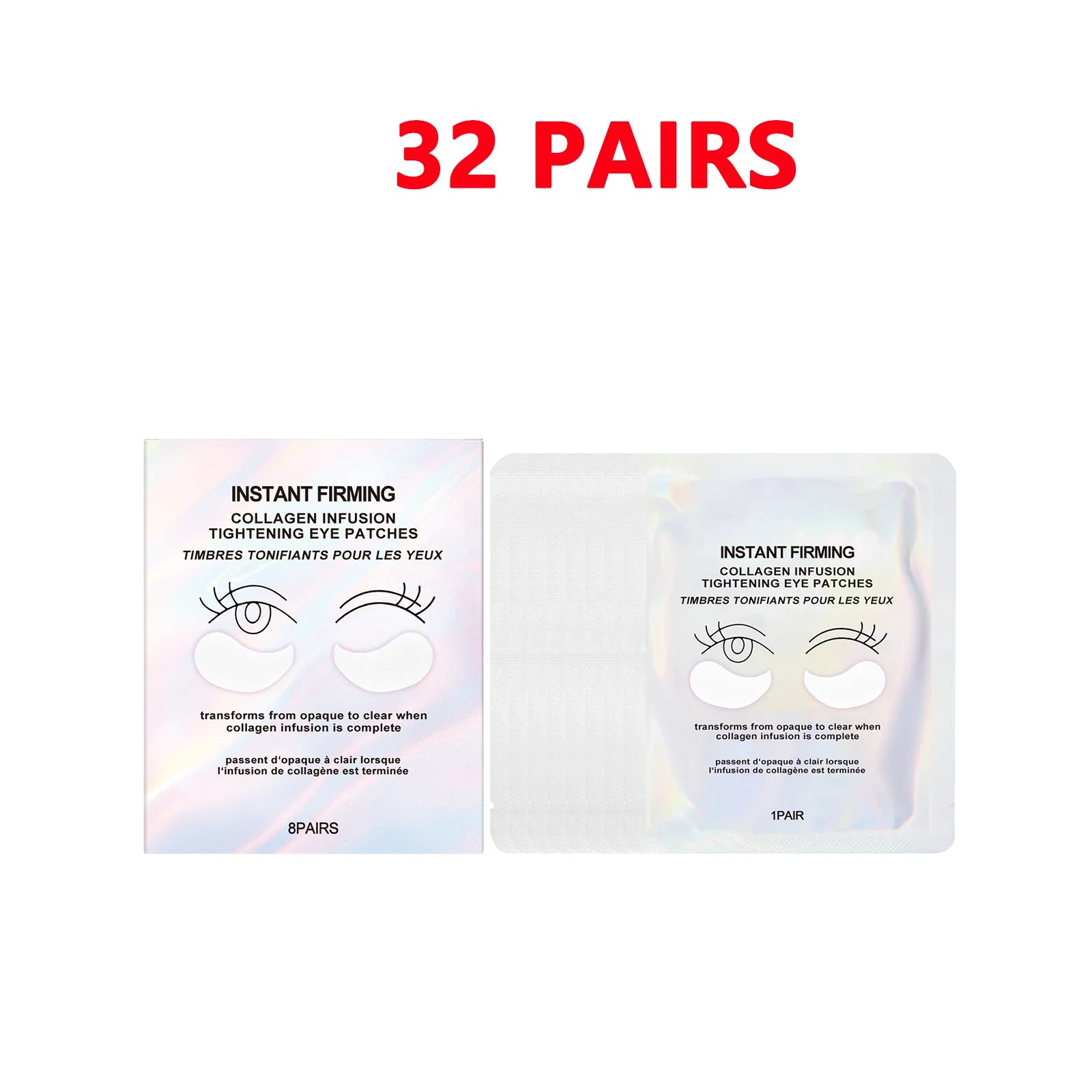 Collagen Under-Eye Patches — Lash Extension Isolation and Anti-Aging