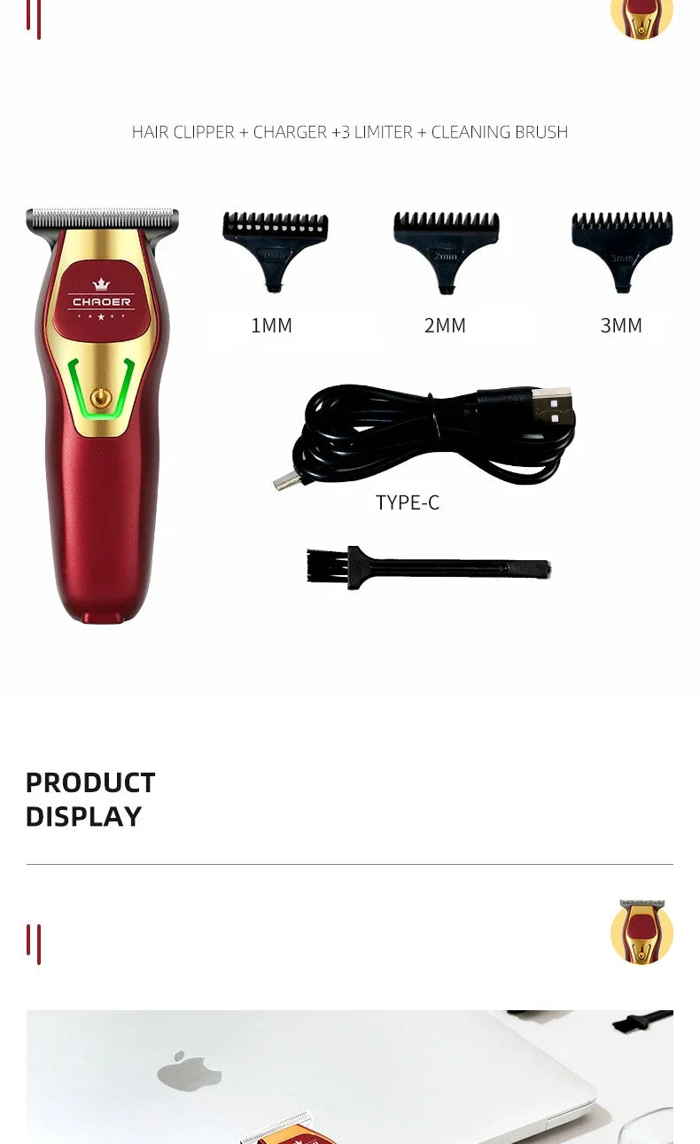 Tinsol Compact Rechargeable Clipper — Bald Fade & Kids