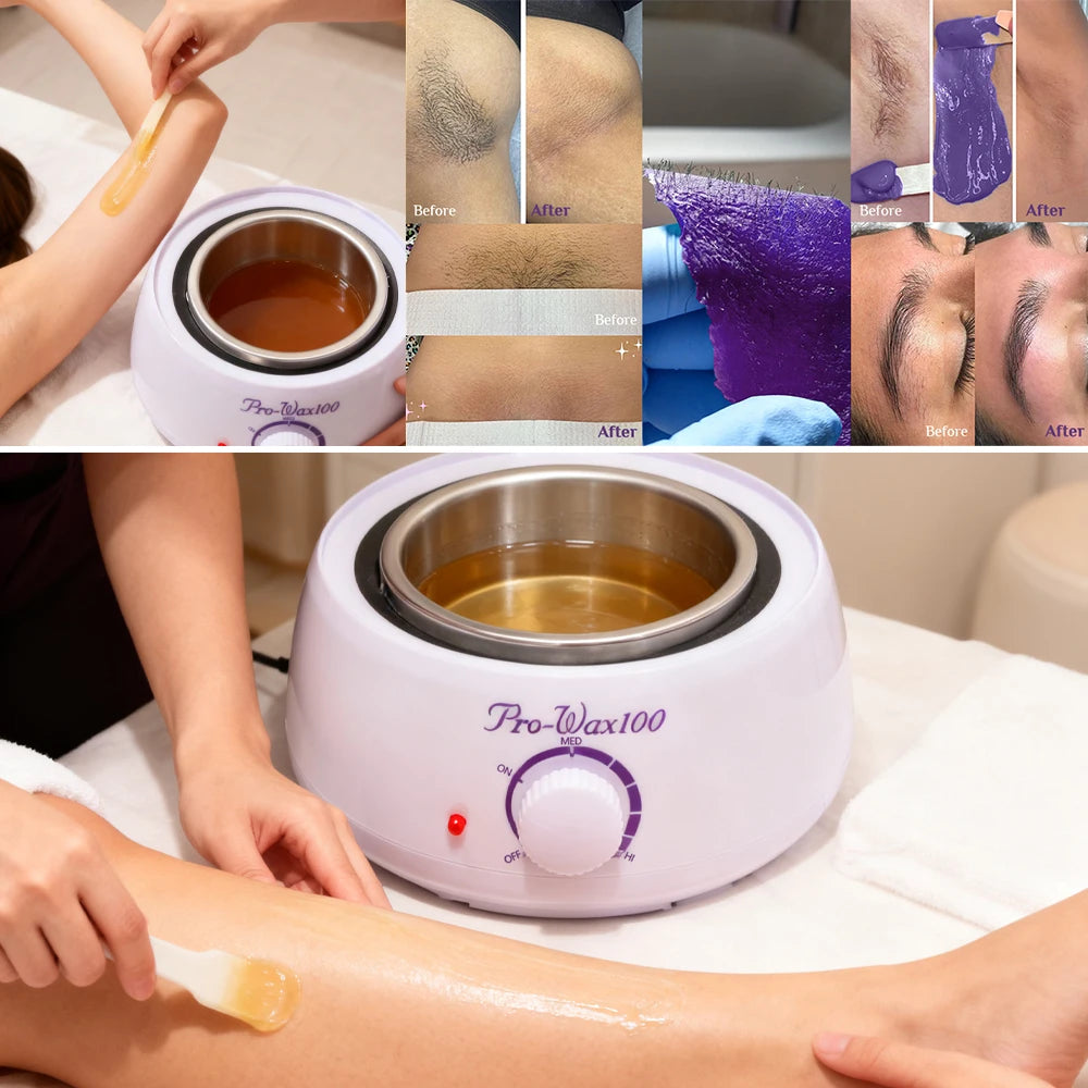 DUTRIEUX Professional Wax Warmer — EU, US & UK Plug, 8 Colors