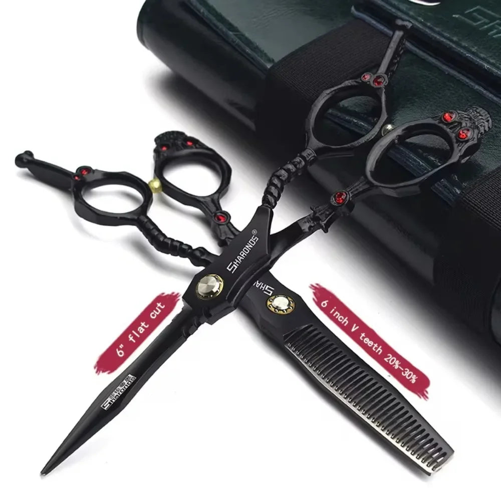 SHARONDS Japan 440C Professional Barber Scissors