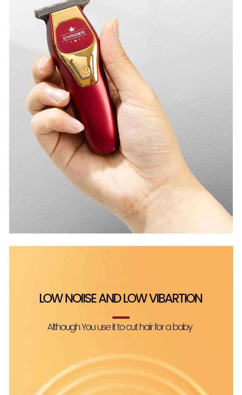 Mini Portable Bald Head Clipper — Cordless, 180min Runtime