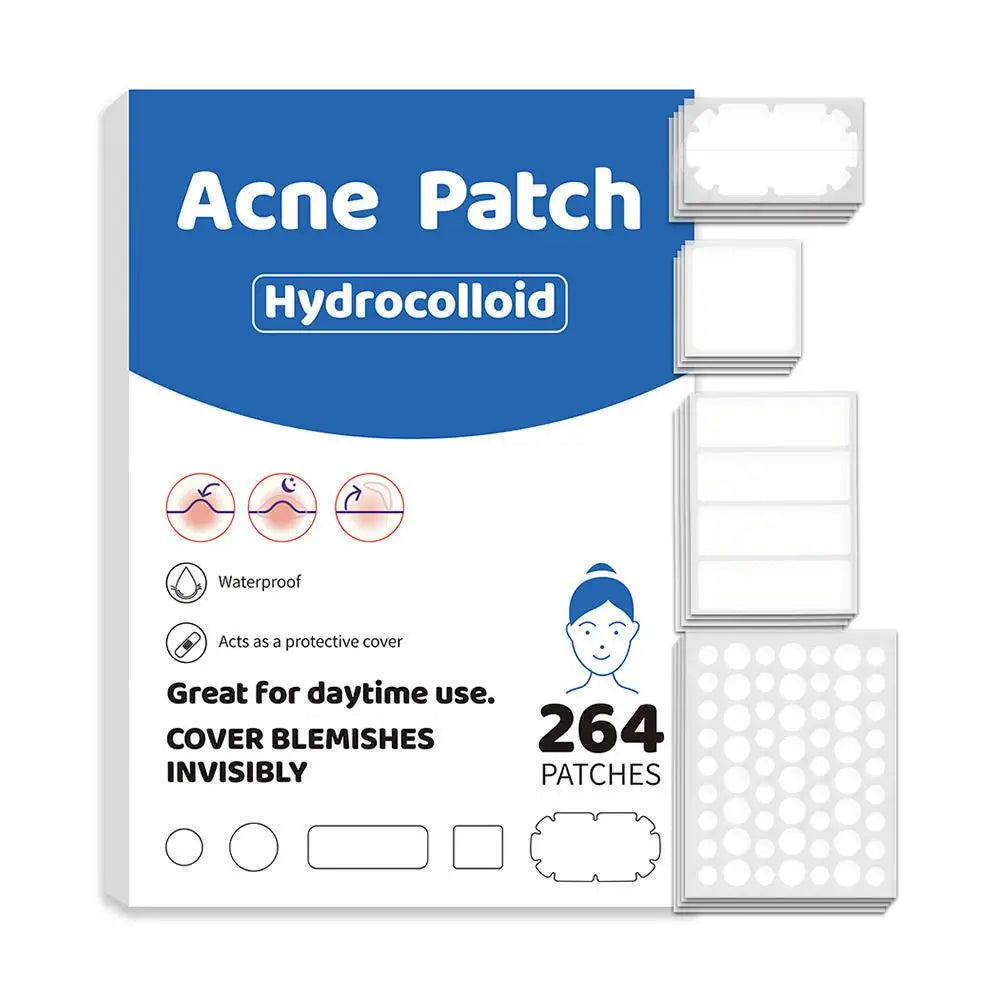 Large-Capacity Pimple Patch Set — Multi-Size Hydrocolloid Value Pack