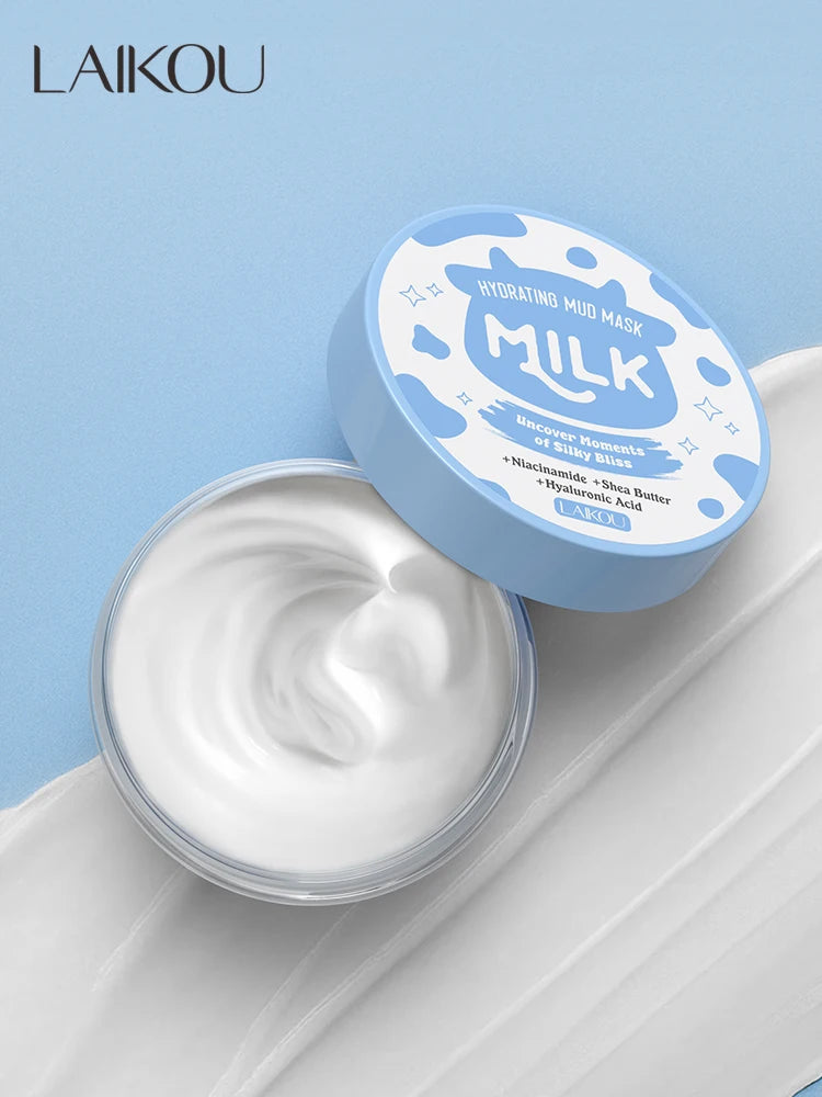 LAIKOU Milk Hydrating Mud Mask — Deep Moisture & Luminous Glow