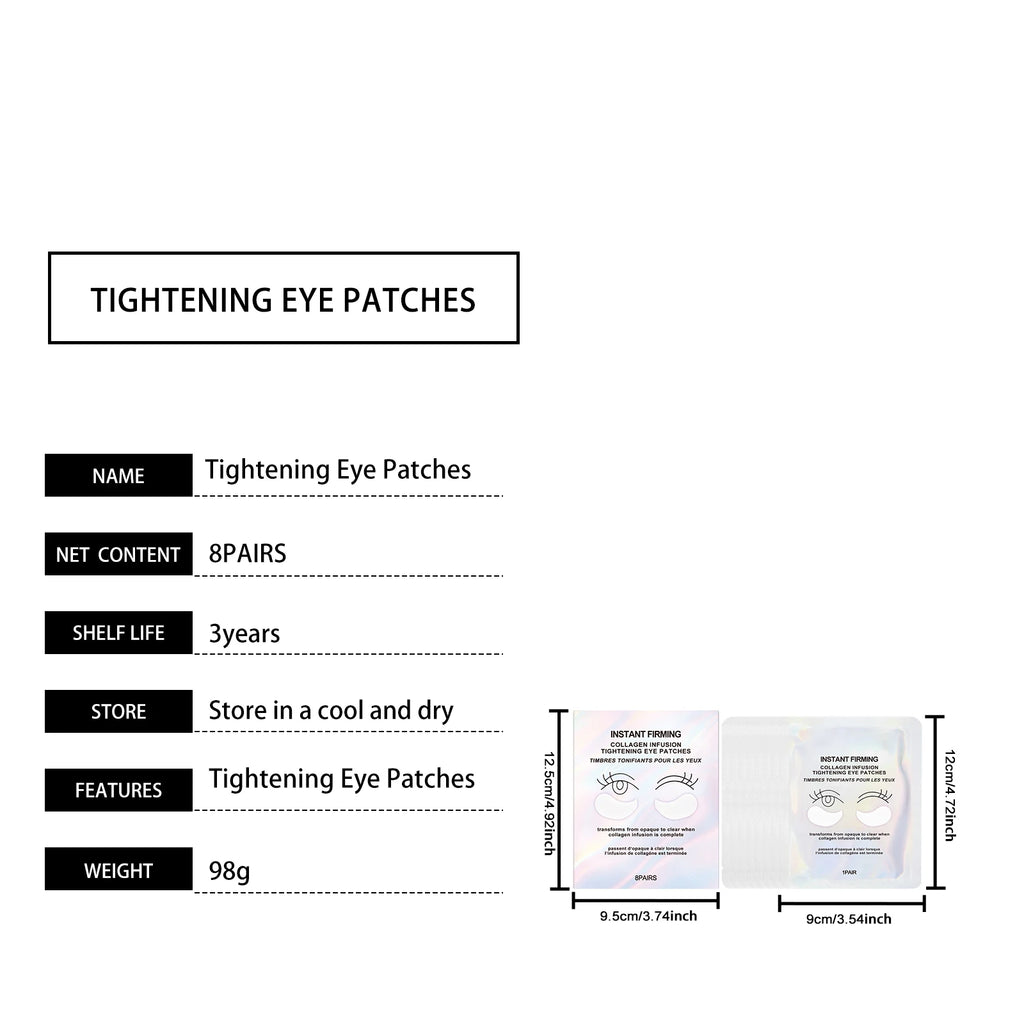 Collagen Under-Eye Patches — Lash Extension Isolation and Anti-Aging