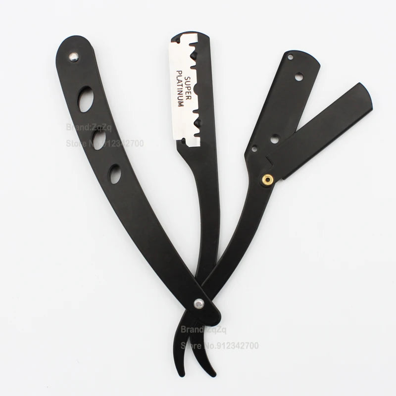 ZqZq Straight Razor Starter Kit — 10 Blades Included