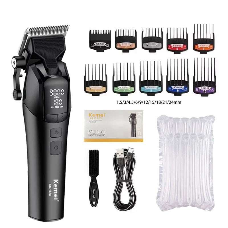 Kemei KM-1858 10W DLC Cordless Clipper