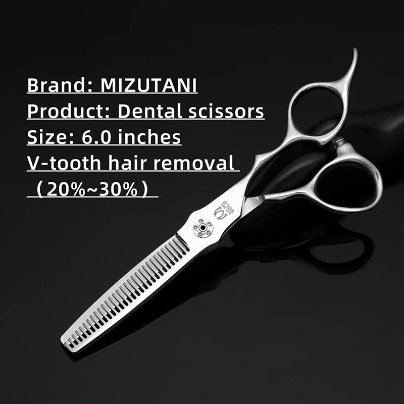Japan 440C & VG10 Premium Barber Scissors — 6" to 7"