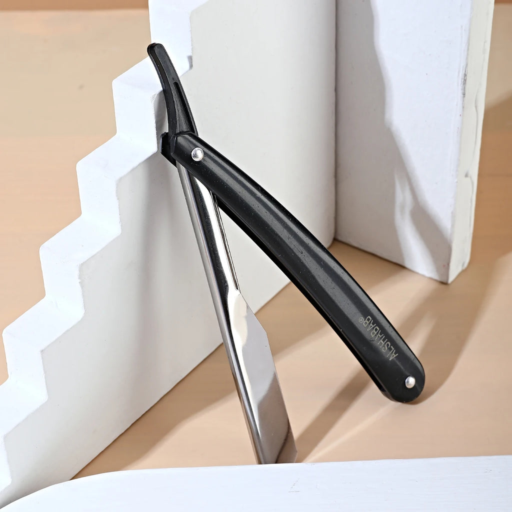 Double-Edge Straight Razor Set — 2 Blades Included