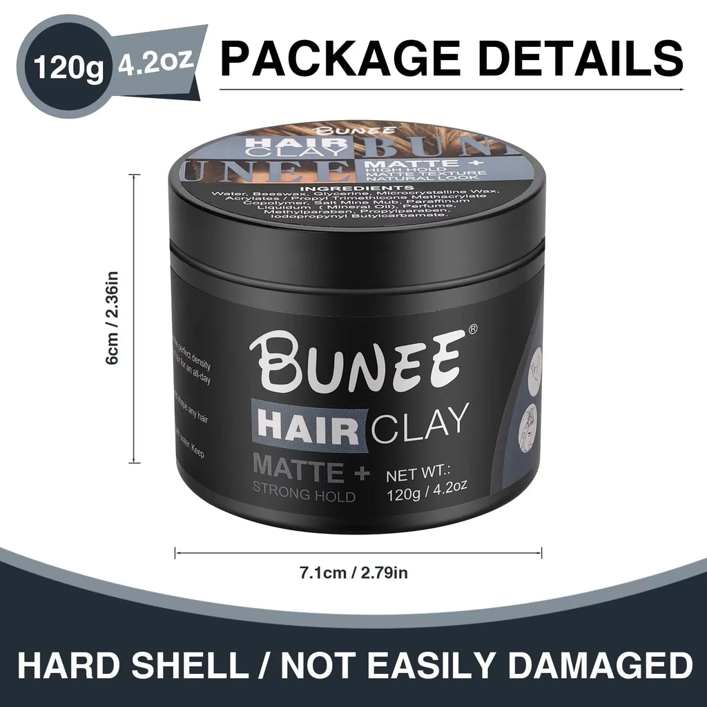 Matte Finish Hair Paste — Flexible Hold, Zero Shine