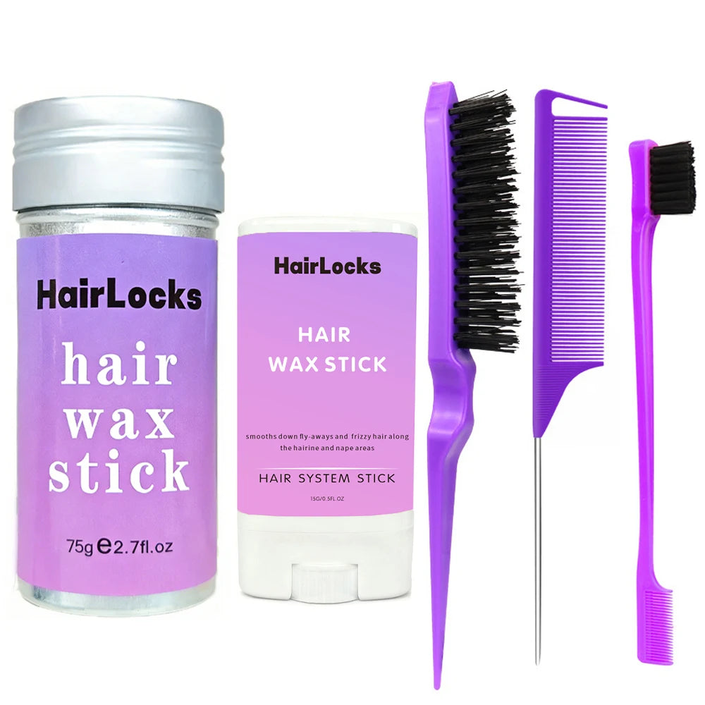 Anti-Frizz Women's Styling Wax — Broken Hair & Edge Control