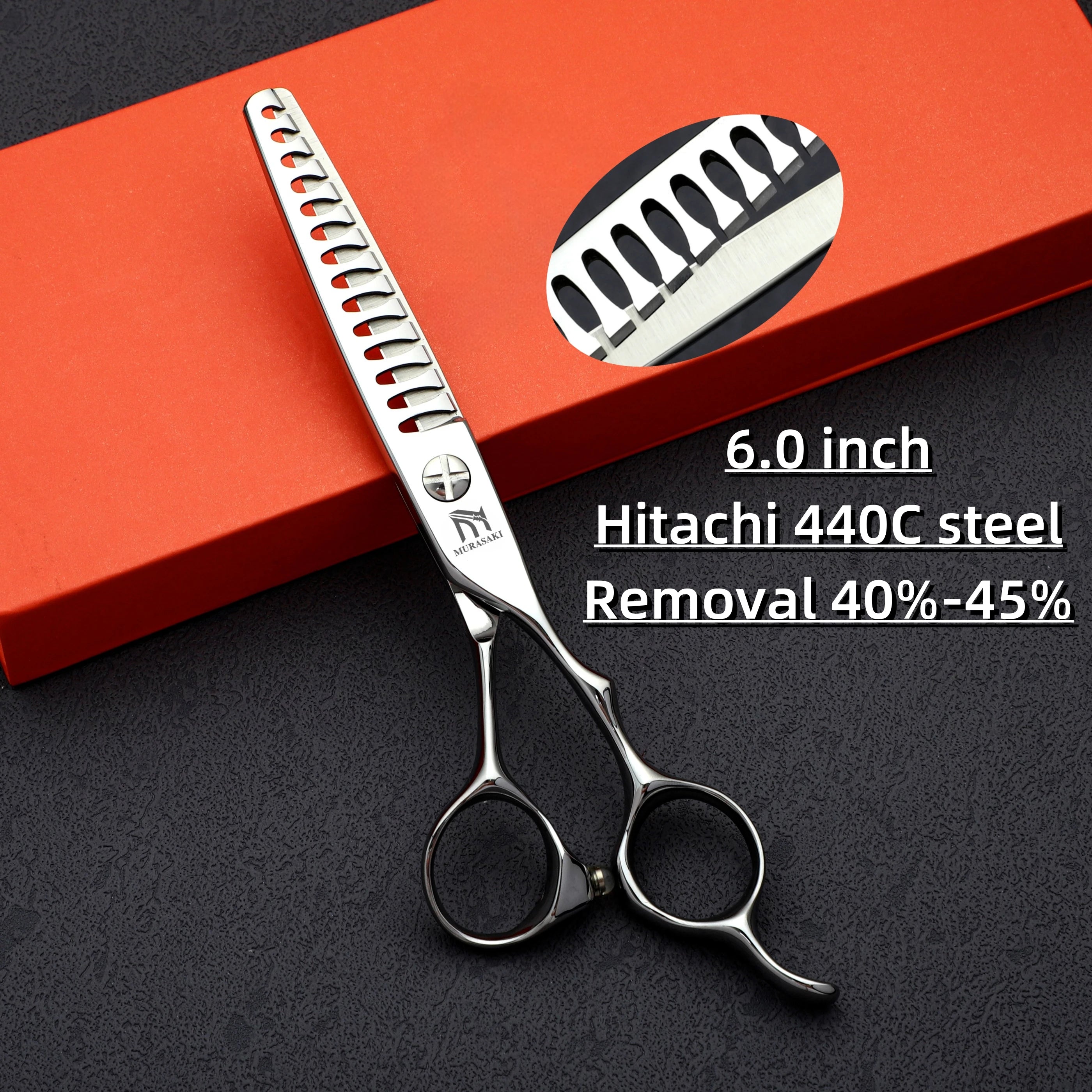 JIXIU Japan 440C Barber Scissors — 6.0" to 6.8" Set