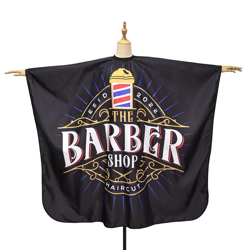 Antistatic Hairdresser Cape & Apron — Salon Haircut Gown