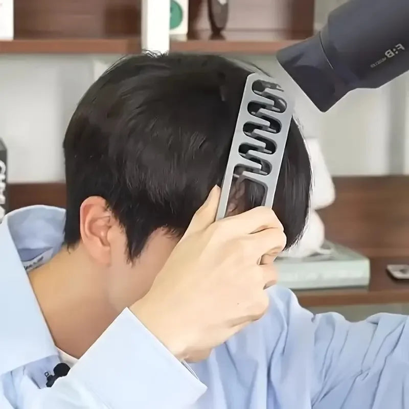 Korea-Style Wide-Tooth Volumizing Comb — 4 Colors