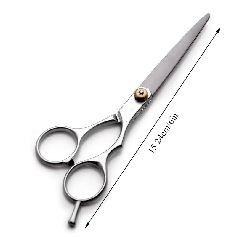 Small Barber Scissors — Flat Tooth, 5.5" & 6"