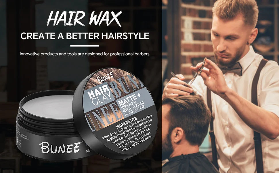 Matte Finish Hair Paste — Flexible Hold, Zero Shine