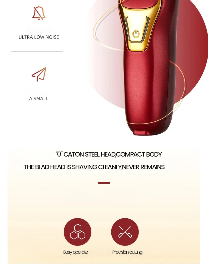Mini Portable Bald Head Clipper — Cordless, 180min Runtime