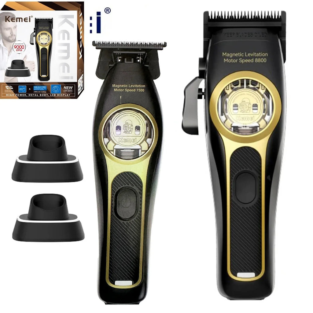 Kemei Vector Motor Cordless Barber Clipper