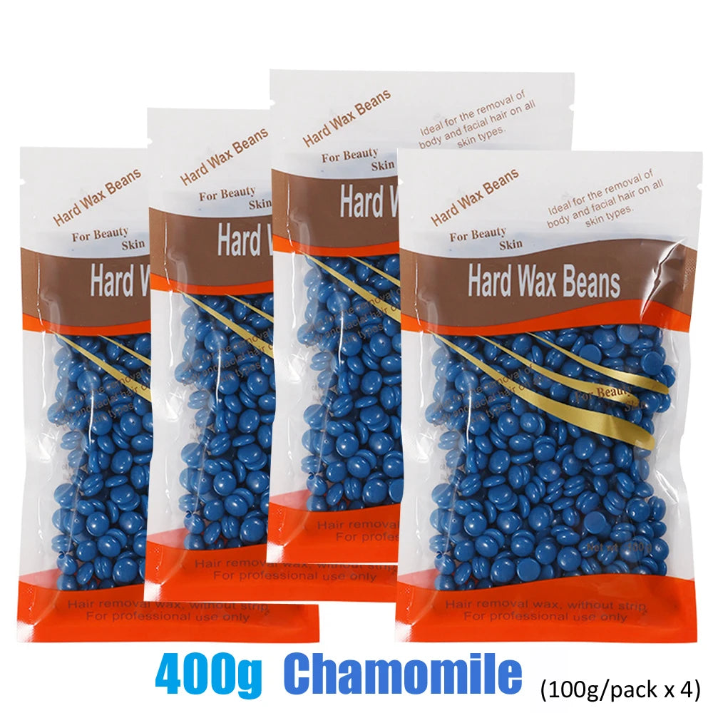 Hard Wax Beans — 50g to 500g, Brazilian & Lavender Scents