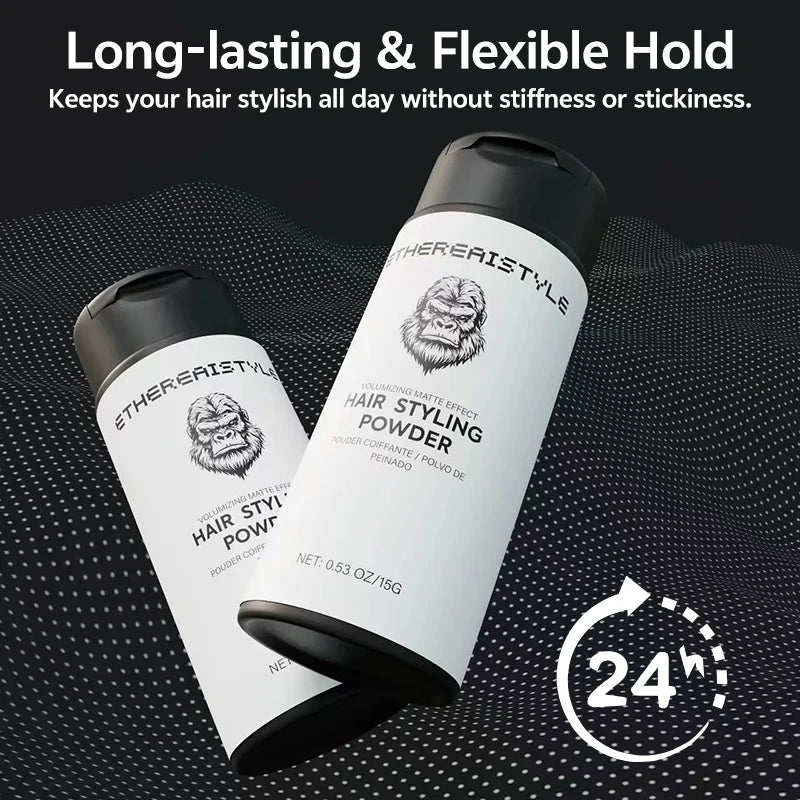 Hair Volumizing & Control Powder — Matte Finish, All-Day Hold
