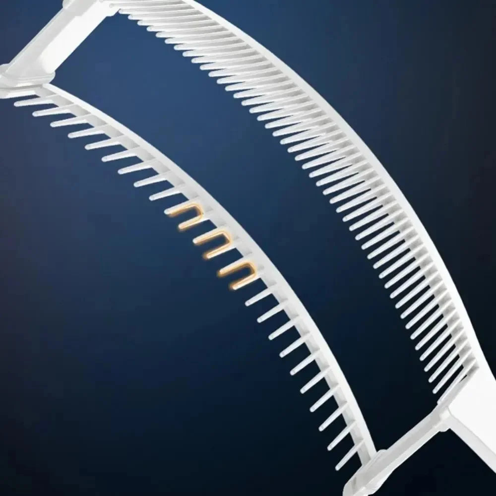 Professional Curved Fade Comb — Heat Resistant Flat Top