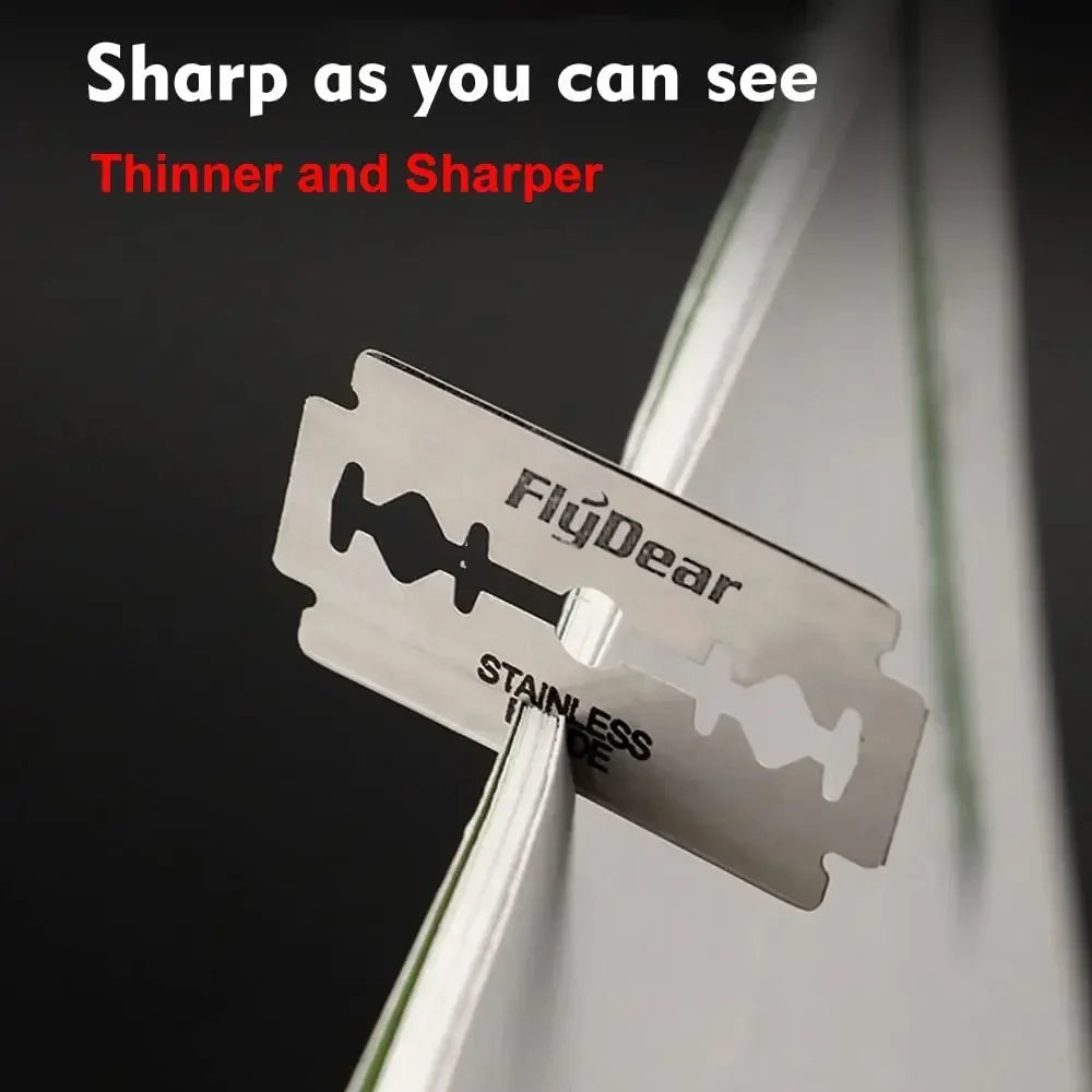 Straight Razor with Blade Bundle — 1 to 100 Blades