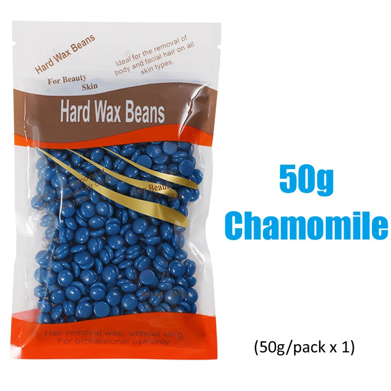 Hard Wax Beans — 50g to 500g, Brazilian & Lavender Scents