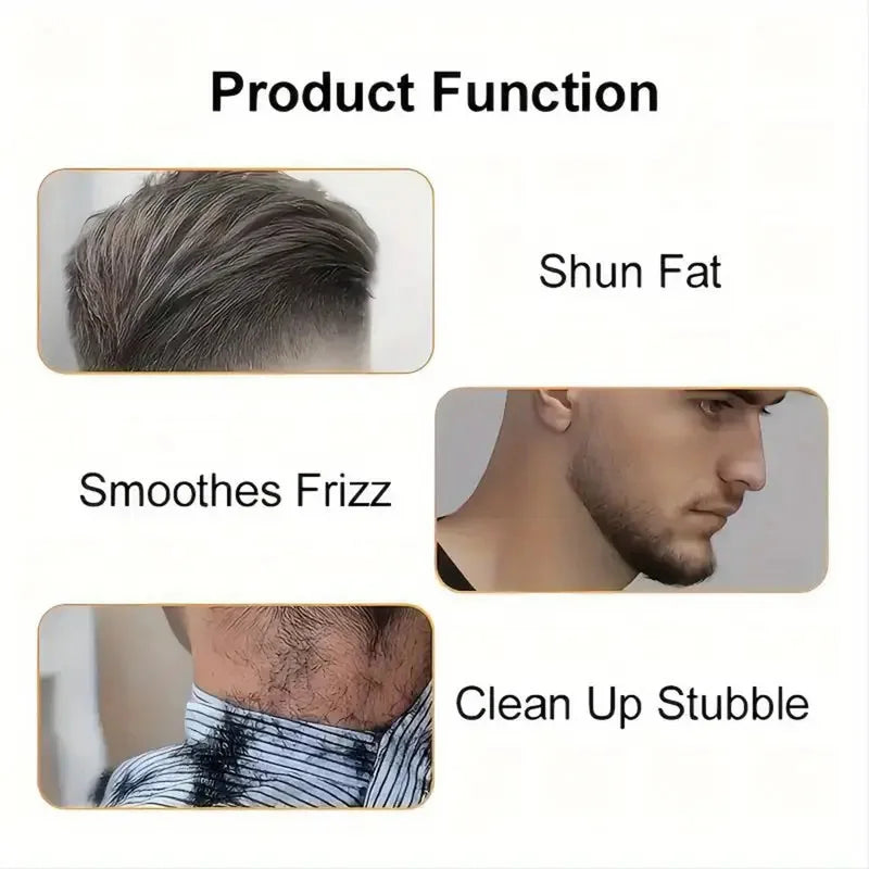 YTYIN Electric Hair Trimmer — Gold & Rose Red