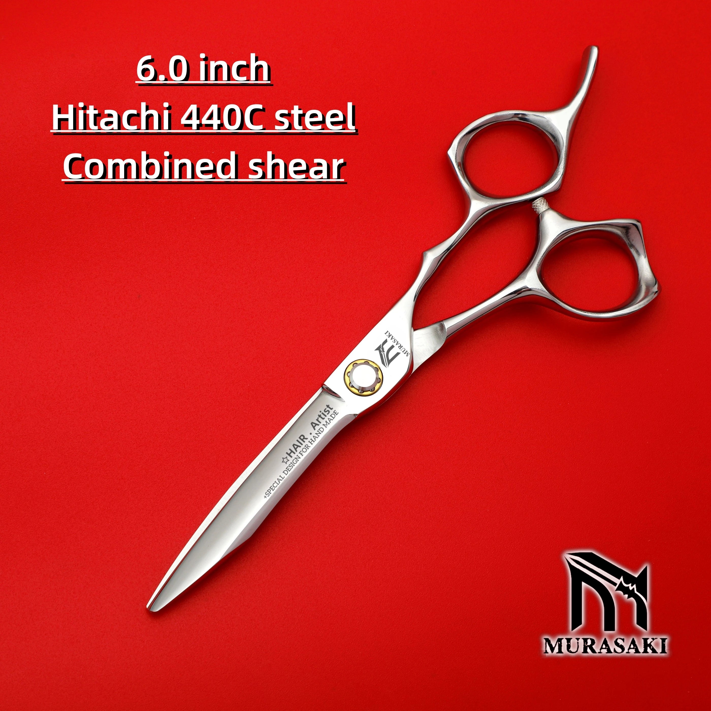 JIXIU Japan 440C Barber Scissors — 6.0" to 6.8" Set