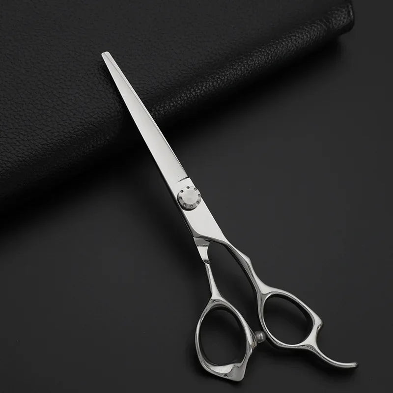 Barber Salon Scissors — Flat & Thinning, C60 Steel