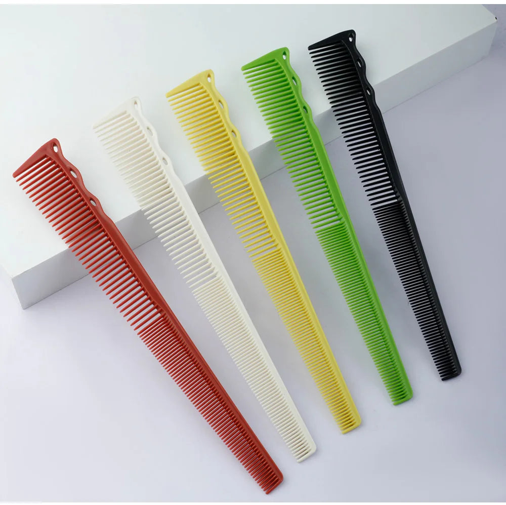 Pro Tapered Side-Corner Fade Combs — 1, 5 or 6-Piece Set